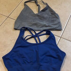 alphalete bundle of 2 sports bras size small